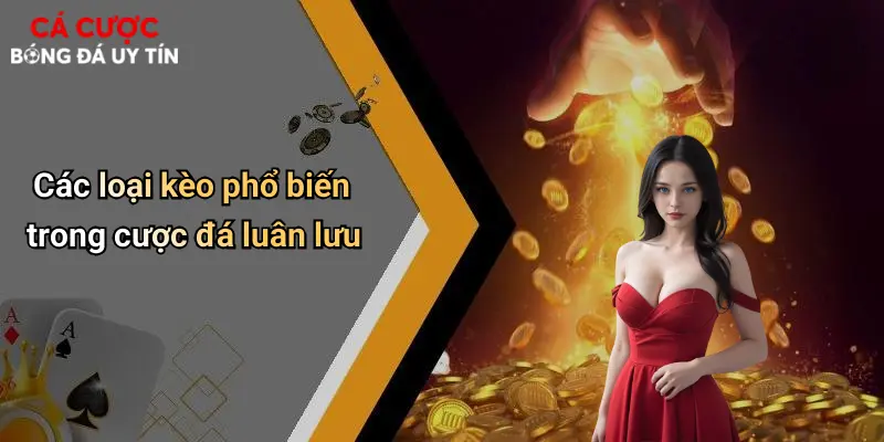 Các loại kèo phổ biến trong cược đá luân lưu