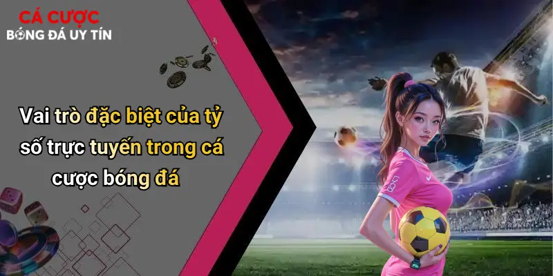 Vai trò đặc biệt của tỷ số trực tuyến trong cá cược bóng đá