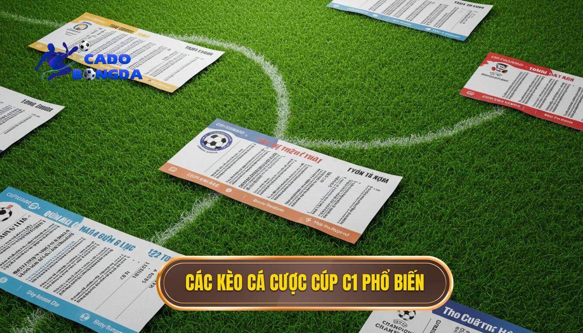 Phân Loại và Đặc Điểm Các Kèo Cá Cược Cúp C1 Châu Âu Phổ Biến