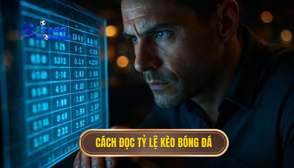 Cách đọc tỷ lệ kèo bóng đá