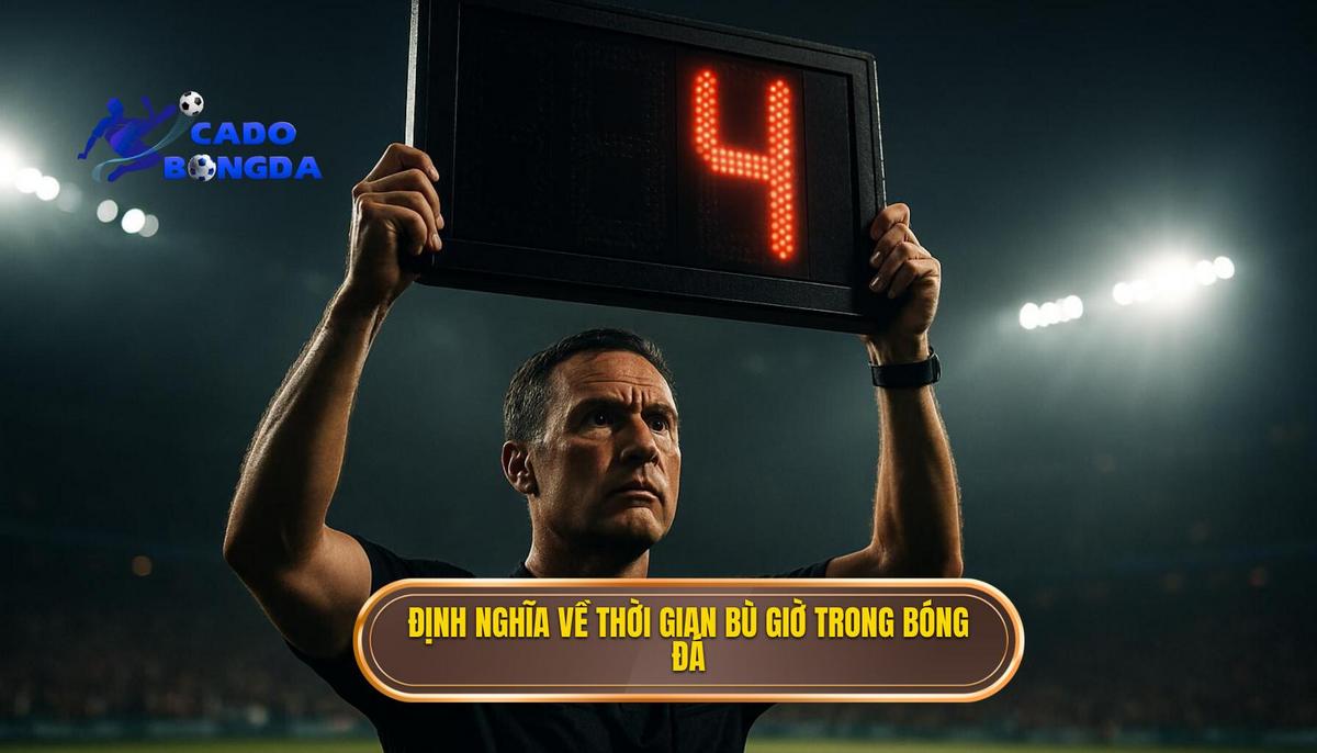 Định nghĩa chuẩn xác về kèo bù giờ trong bóng đá