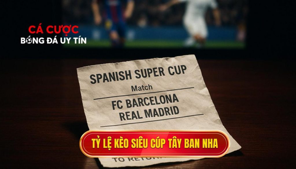 thumb - Tỷ lệ kèo siêu cúp Tây Ban Nha