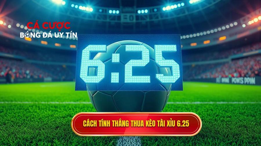 Cách tính thắng thua khi chơi kèo tài xỉu 6.25