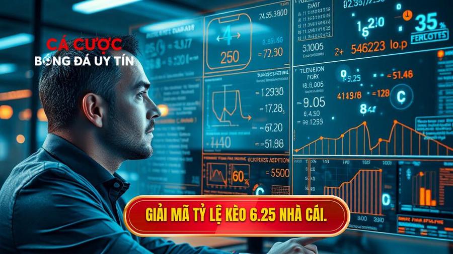 Tại sao nhà cái lại đưa ra tỷ lệ kèo 6.25?