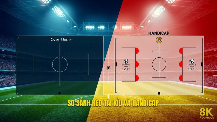 So sánh ưu và nhược điểm: Nên chơi kèo bóng đá Tài Xỉu hay Handicap?
