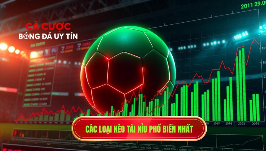 Các loại kèo tài xỉu phổ biến nhất