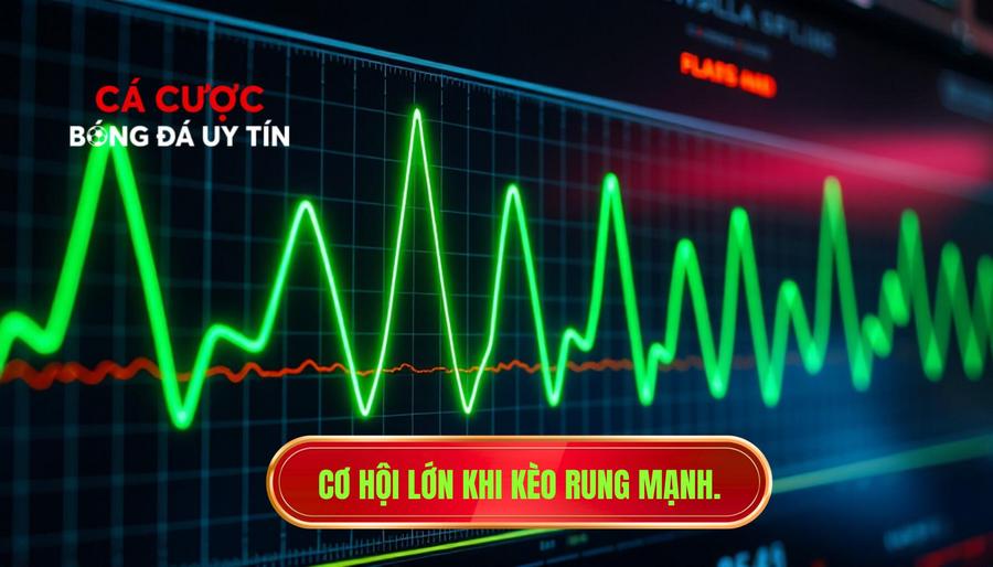 Cơ hội lớn khi kèo rung mạnh.