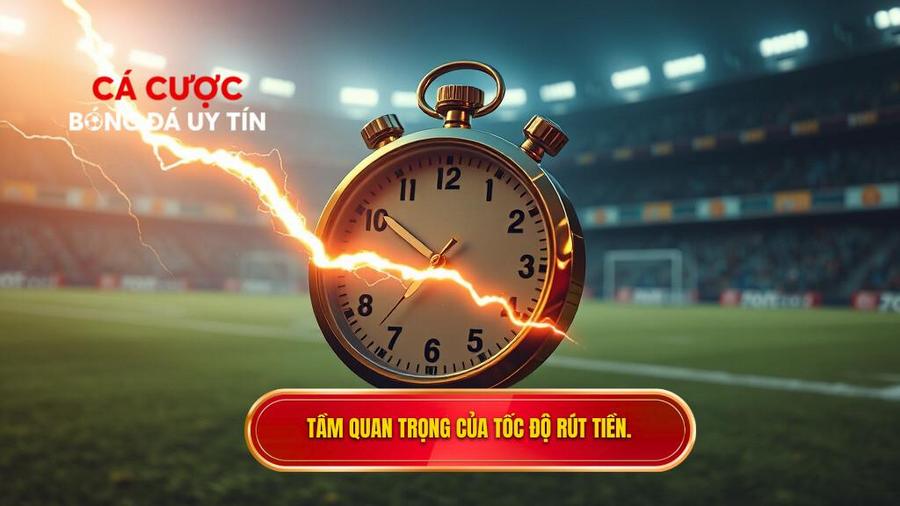 Tại sao tốc độ rút tiền lại quan trọng trong cá cược bóng đá?