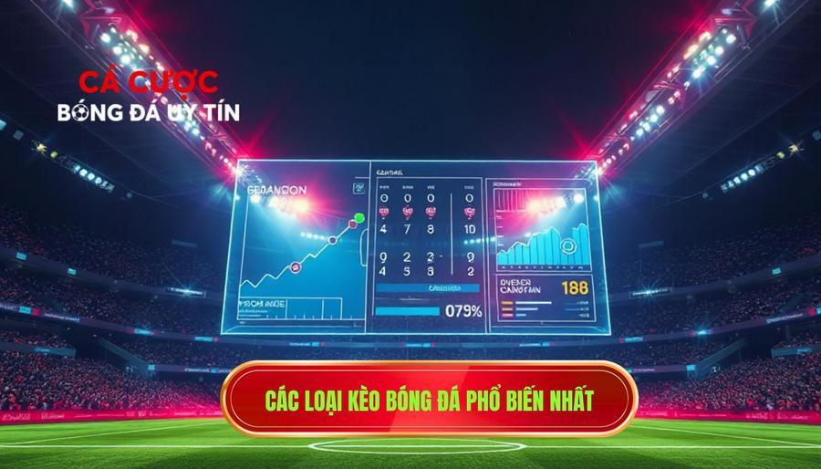 2. Các loại kèo bóng đá phổ biến nhất
